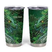 Personalized Ireland Celtic Tumbler Cup Irish Roots Dragon Soul - Wonder Print Shop