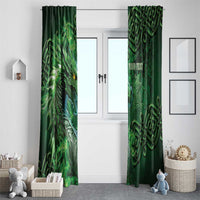 Personalized Ireland Celtic Window Curtain Irish Roots Dragon Soul - Wonder Print Shop