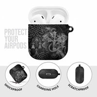 Brittany Celtic Cross AirPods Case Fantasy Celtic Dragon - Wonder Print Shop