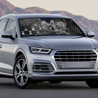 Brittany Celtic Cross Auto Sun Shade Fantasy Celtic Dragon - Wonder Print Shop