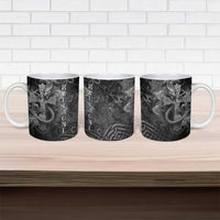 Brittany Celtic Cross Ceramic Mug Fantasy Celtic Dragon - Wonder Print Shop