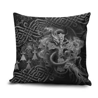 Brittany Celtic Cross Pillow Cover Fantasy Celtic Dragon - Wonder Print Shop