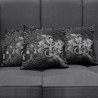 Brittany Celtic Cross Pillow Cover Fantasy Celtic Dragon - Wonder Print Shop