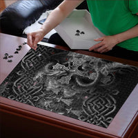 Brittany Celtic Cross Puzzle Fantasy Celtic Dragon - Wonder Print Shop