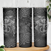 Brittany Celtic Cross Skinny Tumbler Fantasy Celtic Dragon - Wonder Print Shop