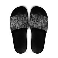 Brittany Celtic Cross Slide Sandals Fantasy Celtic Dragon - Wonder Print Shop