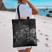 Brittany Celtic Cross Tote Bag Fantasy Celtic Dragon - Wonder Print Shop