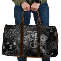 Brittany Celtic Cross Travel Bag Fantasy Celtic Dragon - Wonder Print Shop