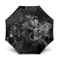 Brittany Celtic Cross Umbrella Fantasy Celtic Dragon - Wonder Print Shop