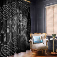 Brittany Celtic Cross Window Curtain Fantasy Celtic Dragon - Wonder Print Shop