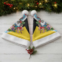 Saint Lucia Christmas Santa Hat Tropical Santa Claus - Wonder Print Shop