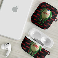 Resist Portland Frog AirPods Case Funny Political Costume - Wonder Print Shop