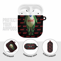 Resist Portland Frog AirPods Case Funny Political Costume - Wonder Print Shop