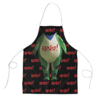 Resist Portland Frog Apron Funny Political Costume - Wonder Print Shop