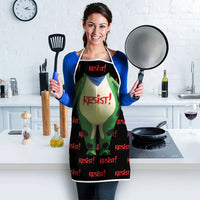 Resist Portland Frog Apron Funny Political Costume - Wonder Print Shop