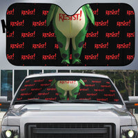 Resist Portland Frog Auto Sun Shade Funny Political Costume - Wonder Print Shop