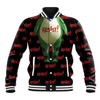 Resist Portland Frog Baseball Jacket Funny Political Costume - Wonder Print Shop