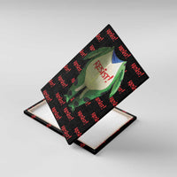 Resist Portland Frog Canvas Wall Art Funny Political Costume - Wonder Print Shop