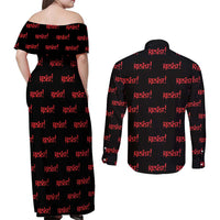 Resist Portland Frog Couples Matching Off Shoulder Maxi Dress and Long Sleeve Button Shirt Funny Political Costume - Wonder Print Shop