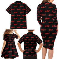 Resist Portland Frog Family Matching Long Sleeve Bodycon Dress and Hawaiian Shirt Funny Political Costume - Wonder Print Shop