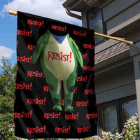 Resist Portland Frog Garden Flag Funny Political Costume - Wonder Print Shop