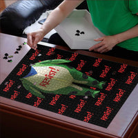 Resist Portland Frog Puzzle Funny Political Costume - Wonder Print Shop