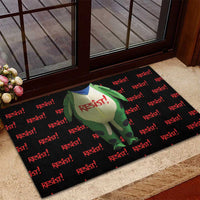 Resist Portland Frog Rubber Doormat Funny Political Costume - Wonder Print Shop