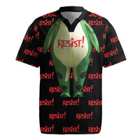 Resist Portland Frog Rugby Jersey Funny Political Costume - Wonder Print Shop