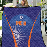 India Cricket Quilt Go Champions Men In Blue LT05 - Wonder Print Shop