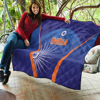 India Cricket Quilt Go Champions Men In Blue LT05 - Wonder Print Shop