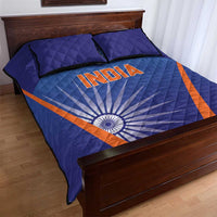 India Cricket Quilt Bed Set Go Champions Men In Blue LT05 - Wonder Print Shop