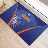 India Cricket Rubber Doormat Go Champions Men In Blue LT05 - Wonder Print Shop
