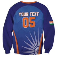 Custom India Cricket Sweatshirt Go Champions Men In Blue LT05 - Wonder Print Shop