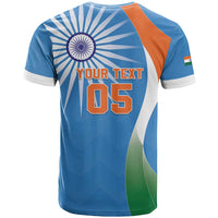 Custom India Cricket T Shirt Sporty Style LT05 - Wonder Print Shop