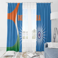 India Cricket Window Curtain Sporty Style LT05 - Wonder Print Shop