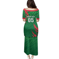Custom Bangladesh Cricket Family Matching Puletasi and Hawaiian Shirt Go Champions The Tigers LT05 - Wonder Print Shop