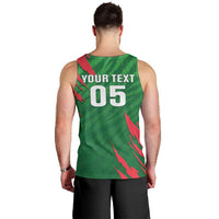 Custom Bangladesh Cricket Men Tank Top Go Champions The Tigers LT05 - Wonder Print Shop