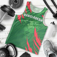 Custom Bangladesh Cricket Men Tank Top Go Champions The Tigers LT05 - Wonder Print Shop