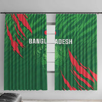Bangladesh Cricket Window Curtain Go Champions The Tigers LT05 - Wonder Print Shop