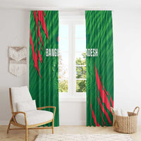 Bangladesh Cricket Window Curtain Go Champions The Tigers LT05 - Wonder Print Shop