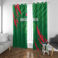 Bangladesh Cricket Window Curtain Go Champions The Tigers LT05 - Wonder Print Shop