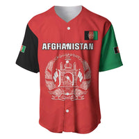 Custom Afghanistan Cricket Baseball Jersey Flag Style LT05 - Wonder Print Shop