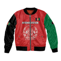 Custom Afghanistan Cricket Bomber Jacket Flag Style LT05 - Wonder Print Shop