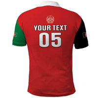 Custom Afghanistan Cricket Polo Shirt Flag Style LT05 - Wonder Print Shop