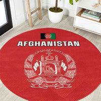 Afghanistan Cricket Round Carpet Flag Style