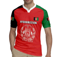 Custom Afghanistan Cricket Rugby Jersey Flag Style LT05 - Wonder Print Shop