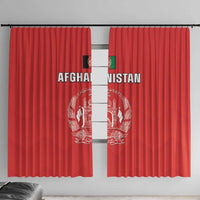 Afghanistan Cricket Window Curtain Flag Style LT05 - Wonder Print Shop