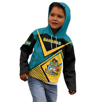 Personalized Bahamas Kid Hoodie Coat Of Arms Unique Style