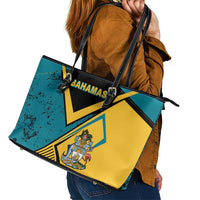 Bahamas Leather Tote Bag Coat Of Arms Unique Style