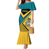 Personalized Bahamas Mermaid Dress Coat Of Arms Unique Style